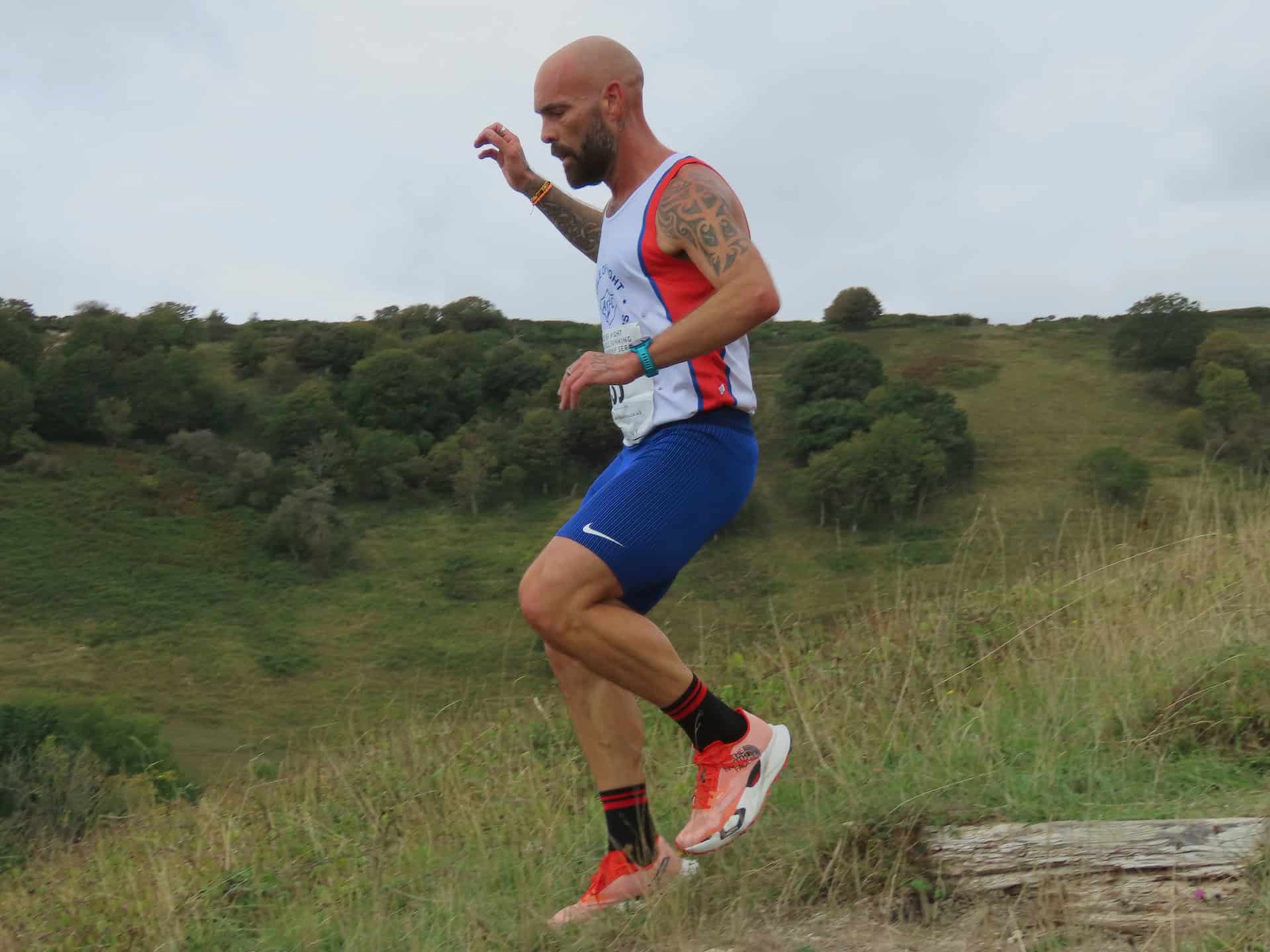 Nathan Docksey from Isle of Wight Road Runners