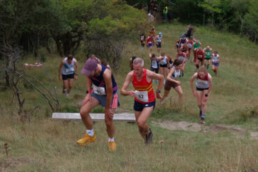 runners ascending st boniface race 1