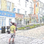 Artist's impression of the new street plans
