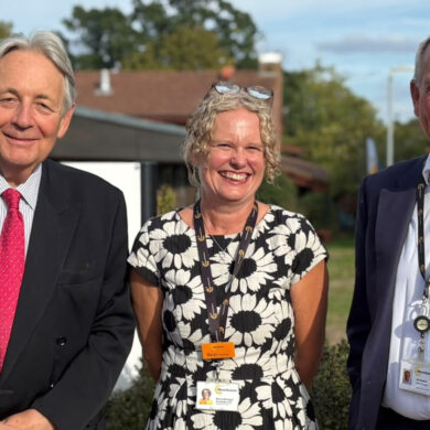 Charles Alexander, Becky McGregor and Ian Cheshire