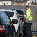 Contactless payments on floating bridge