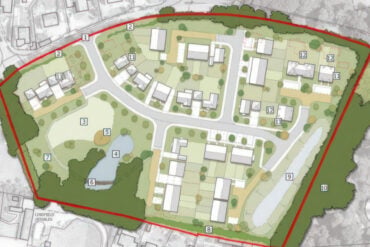 Illustrative proposals for the Puckpool Hill site 2022