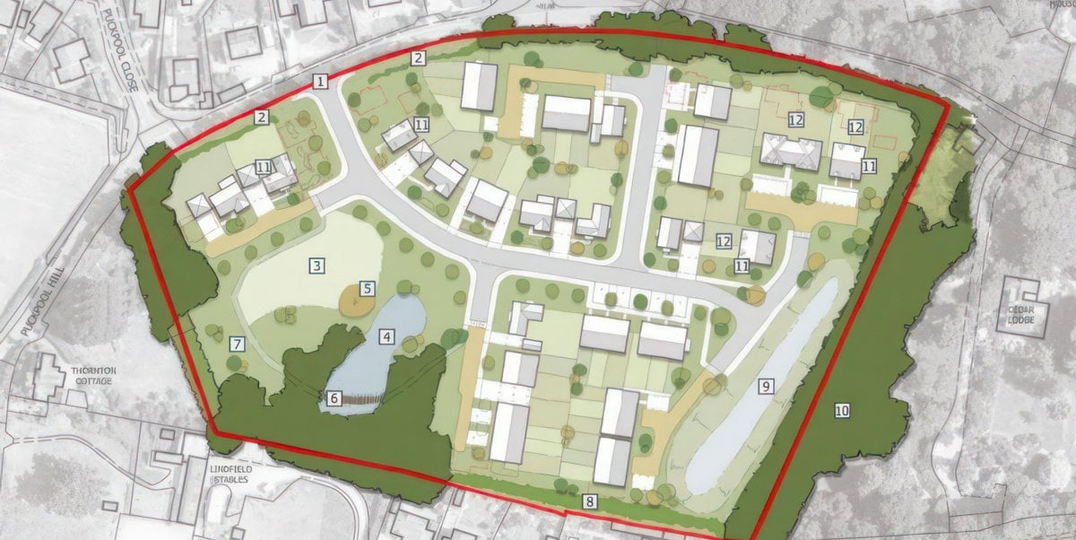 Illustrative proposals for the Puckpool Hill site 2022
