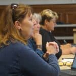 Joanna Smith in a council meeting