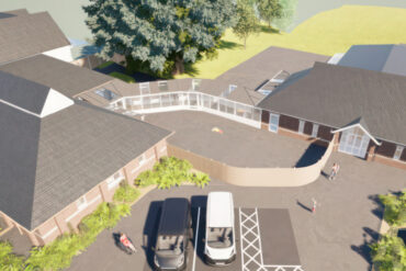 Artist's impression of the new school