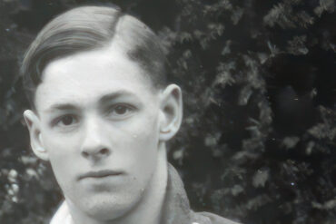 Close up of Peter Drew at Marlborough College in 1929