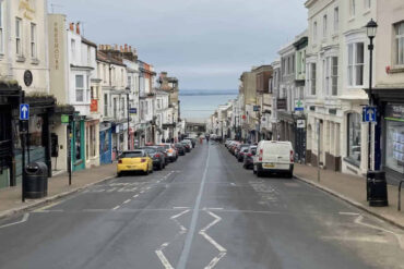 Looking down Union Street Ryde