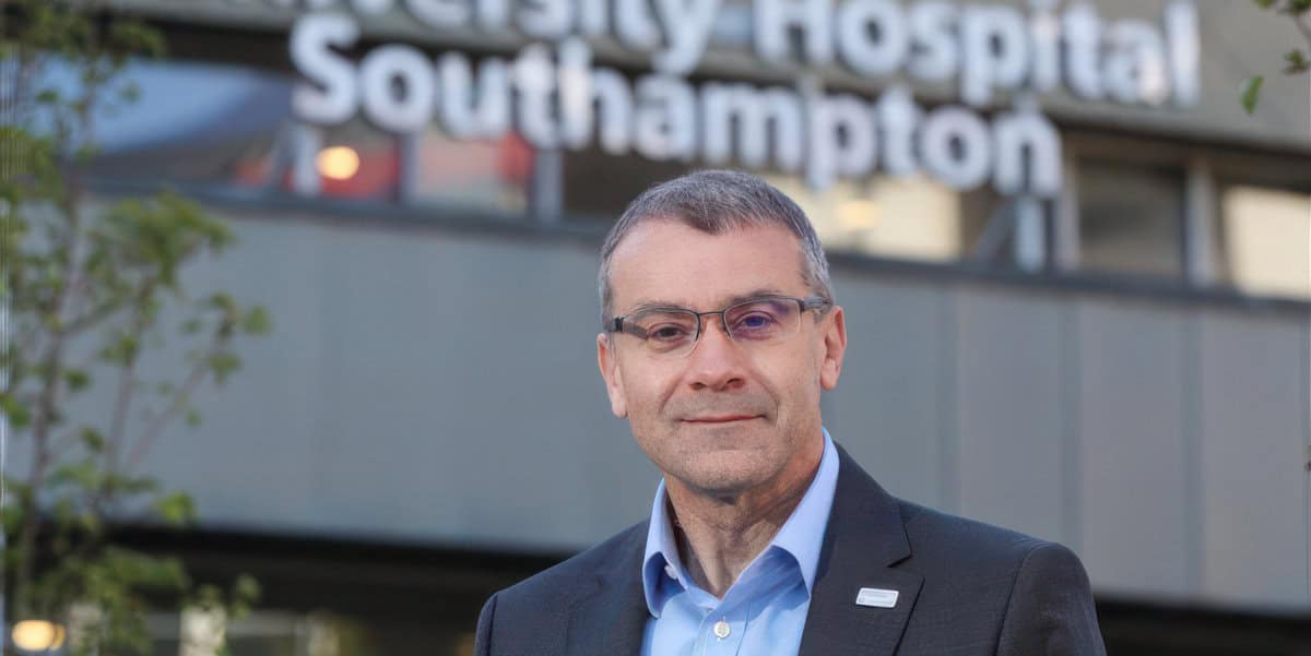 University Hospital Southampton NHS Foundation Trust chief executive David French.